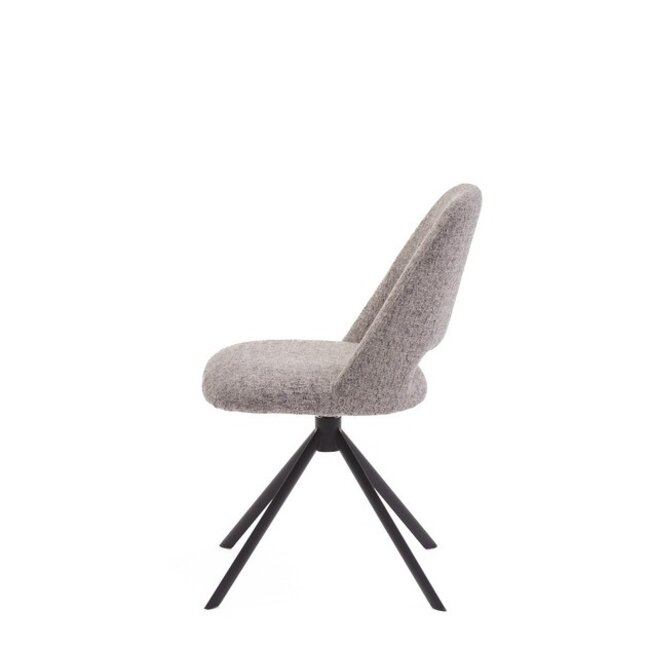 Eetkamerstoel Alfi - Oasis Khaki - Turn black