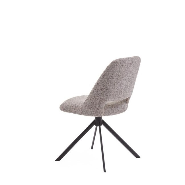 Eetkamerstoel Alfi - Oasis Khaki - Turn black