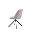 Eetkamerstoel Alfi  - Sneak Naturel - Swivel - Black