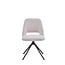 Eetkamerstoel Alfi - Swivel - Oasis Naturel - Swivel black