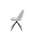 Eetkamerstoel Alfi - Swivel - Oasis Naturel - Swivel black