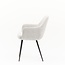 Eetkamerstoel Cyprus  | Alpine Champagne - Fix black