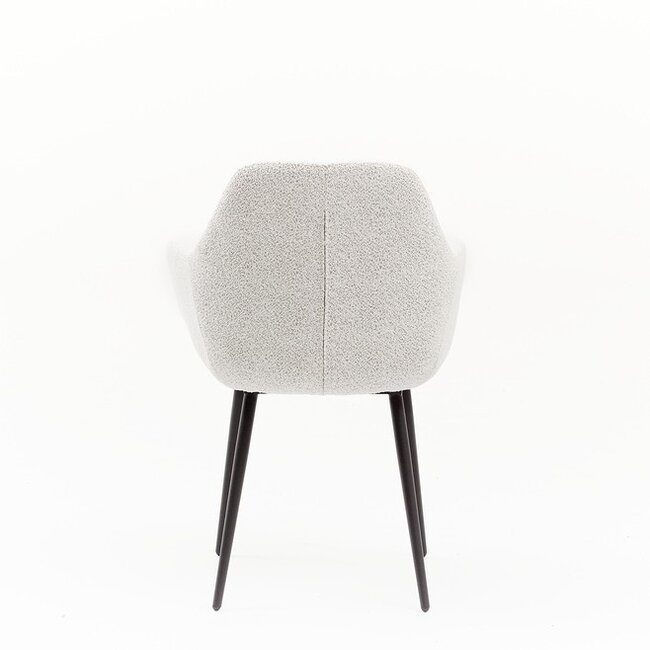 Eetkamerstoel Cyprus  | Alpine Champagne - Fix black