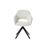 Eetkamerstoel Brentos - Sneak Linen - Oak Smoke Black