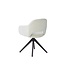 Eetkamerstoel Brentos - Sneak Linen - Oak Smoke Black