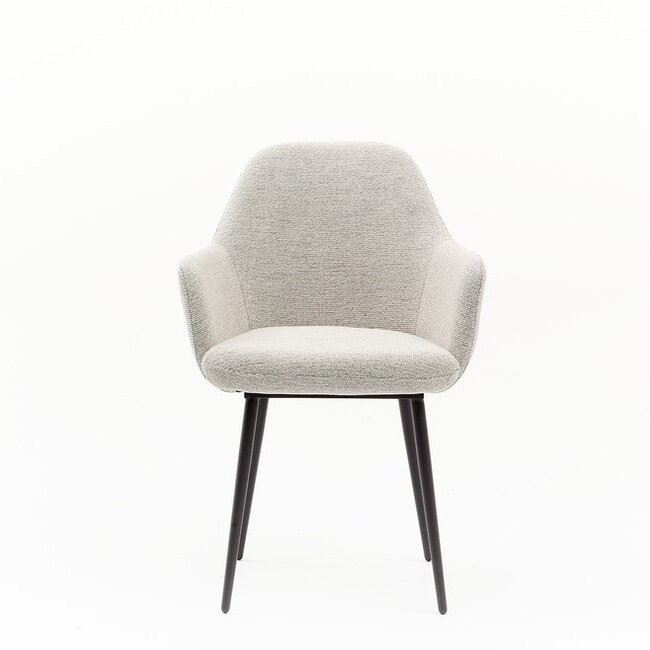 Eetkamerstoel Cyprus | Sneak Naturel - Fix black