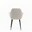 Eetkamerstoel Cyprus | Sneak Naturel - Fix black