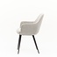 Eetkamerstoel Cyprus | Sneak Linen - Fix black