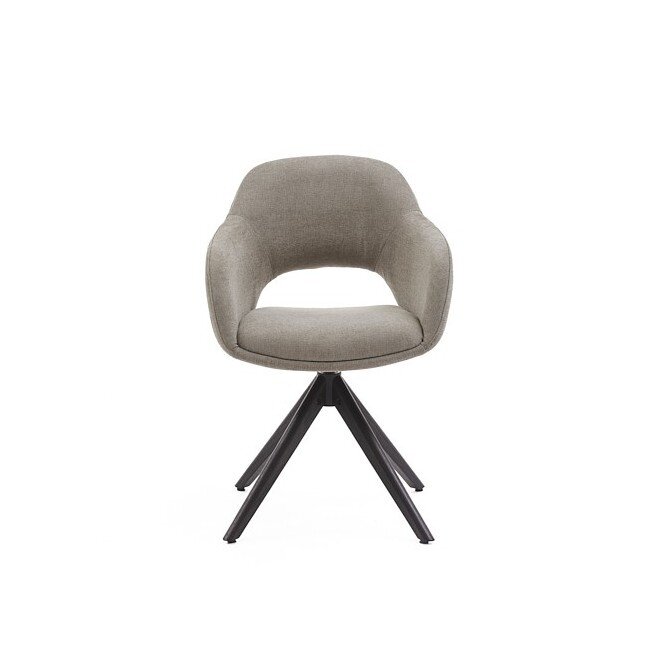 Eetkamerstoel Brentos - Guard Eucalyptus - Oak smoke black