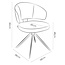 Eetkamerstoel Zento - stof marte var 013 x ascot pearl