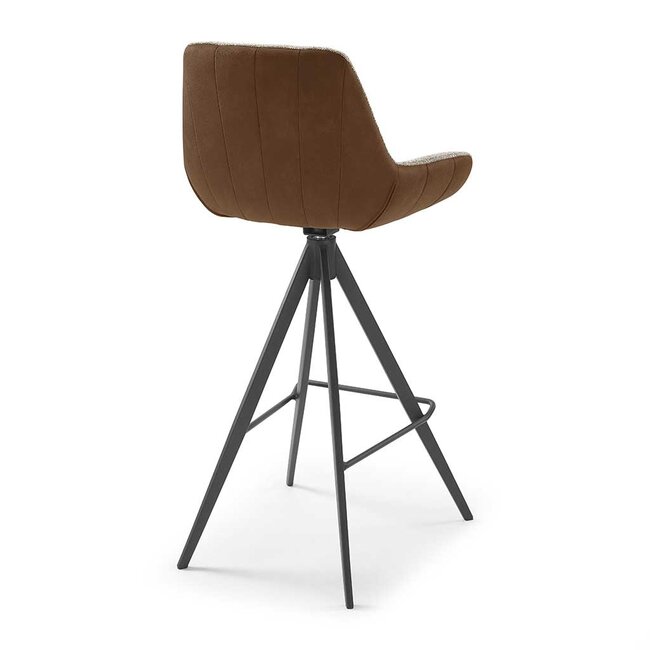 Barkruk Fiora - Sneak naturel 01 x Bull Brown 15 | 65 cm