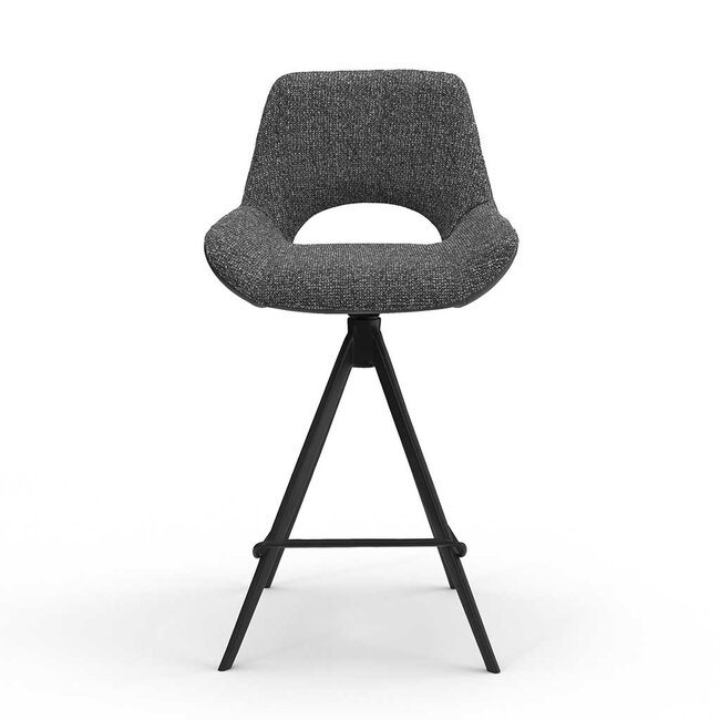 Barkruk Modena - Sneak Grey 65 x Bull Antracite 67 | 65cm