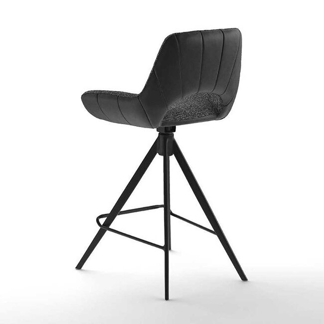 Barkruk Modena - Sneak Grey 65 x Bull Antracite 67 | 65cm