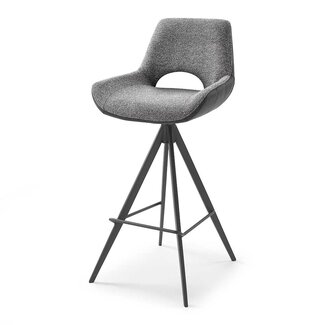 Barkruk Modena - Sneak Grey 65 x Bull Antracite 67 | 65cm