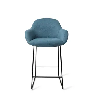 Jesper Home Kushi Barkruk Ocean Eyes - Slide Black (L)