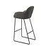 Jesper Home Kushi Skyvall Barkruk Skyvall - Slide Black (H)