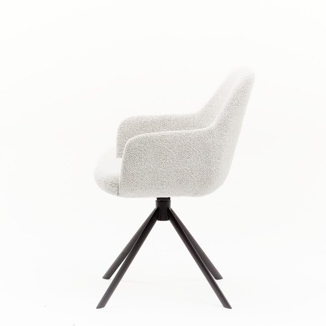 Eetkamerstoel Cyprus | Alpine Champagne - Turn black