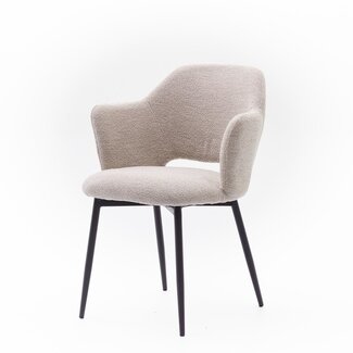 Eetkamerstoel Empoli | Alpine Naturel - Fix black