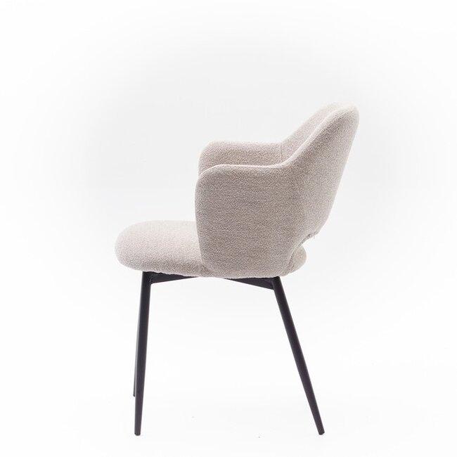 Eetkamerstoel Empoli | Alpine Naturel - Fix Black