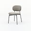 Eetkamerstoel Firenze  | Light grey - Fix black