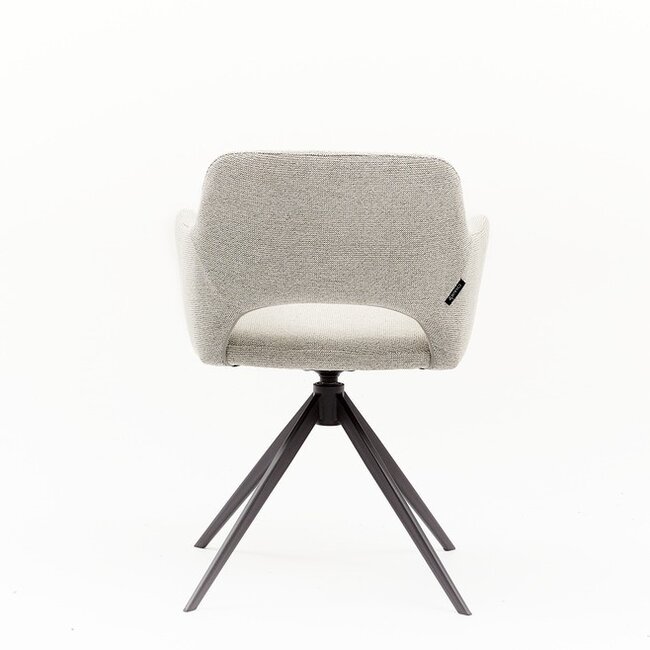 Eetkamerstoel Cosy | Turn - Sneak Naturel - Turn black