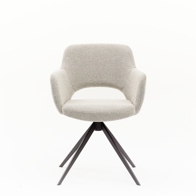 Eetkamerstoel Cosy | Turn - Sneak Naturel - Turn black