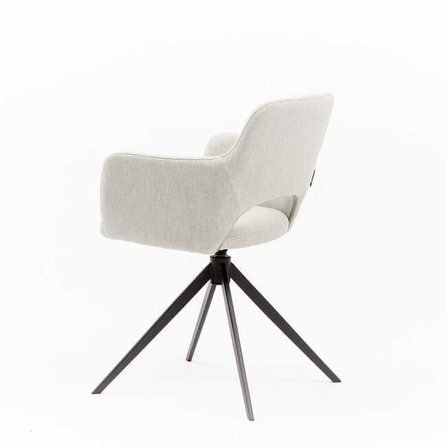 Eetkamerstoel Cosy | Turn -  Lichtgrijs San Remo 901