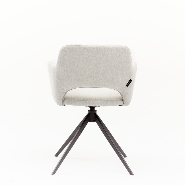 Eetkamerstoel Cosy | Turn -  Lichtgrijs San Remo 901