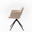 Eetkamerstoel Cosy | SR 101 Ecru - Turn black