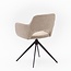 Eetkamerstoel Cosy | SR 101 Ecru - Turn black