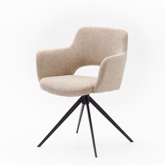 Eetkamerstoel Cosy | SR 101 Ecru - Turn black
