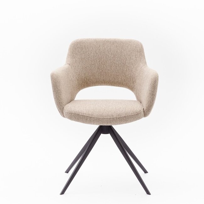 Eetkamerstoel Cosy | SR 101 Ecru - Turn black