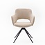 Eetkamerstoel Cosy | SR 101 Ecru - Turn black