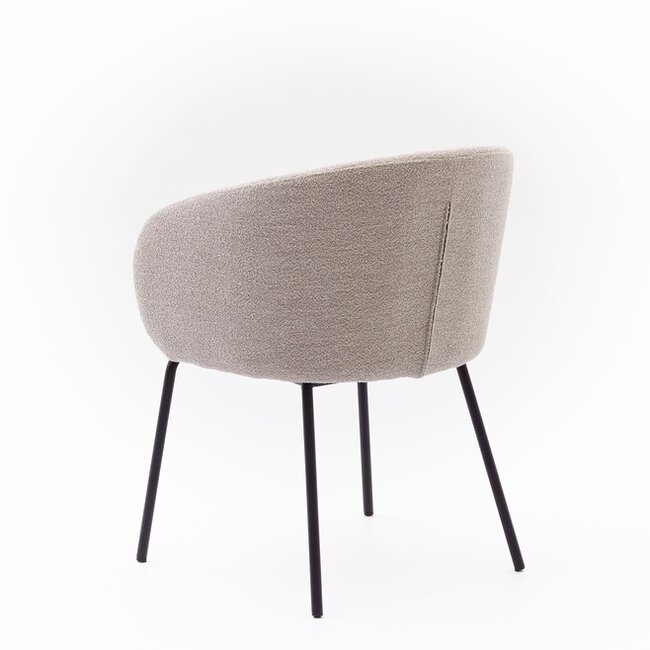 Eetkamerstoel Tono  | Alpine Natural - Fix Black