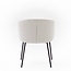 Eetkamerstoel Tono | Alpine Ivory - Fix black