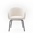 Eetkamerstoel Tono | Alpine Ivory - Fix black