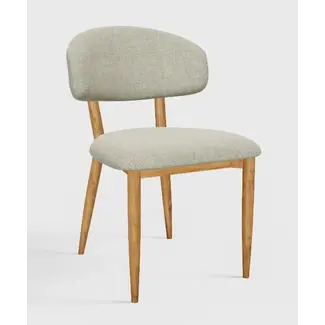 Eetkamerstoel Malmo | Be Great Cream 11 - Wood