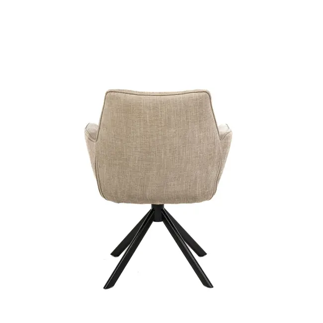 Eetkamerstoel Monaco  | Milan Beige 170 - Turn
