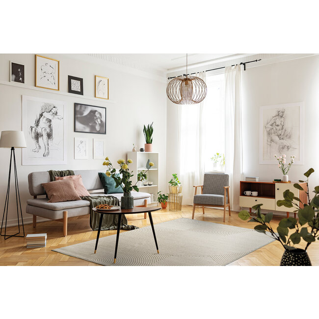 Acsento Tapijt Chiara Waves - Ivory - 240x340cm