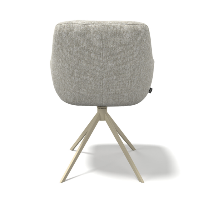 Eetkamerstoel Positano - Lodge Linen 110 - Turn Champagne