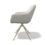 Hippestoelen  Eetkamerstoel Positano - Sneak Beige - Turn Champagne
