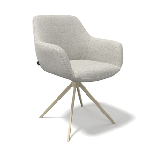 Geen Eetkamerstoel Positano - Sneak Beige - Turn Champagne