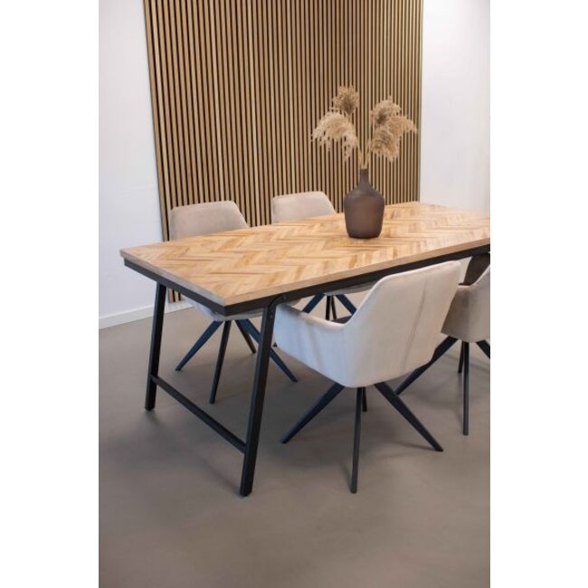 Kick Collection Eetkamerstoel  Tom - Champagne