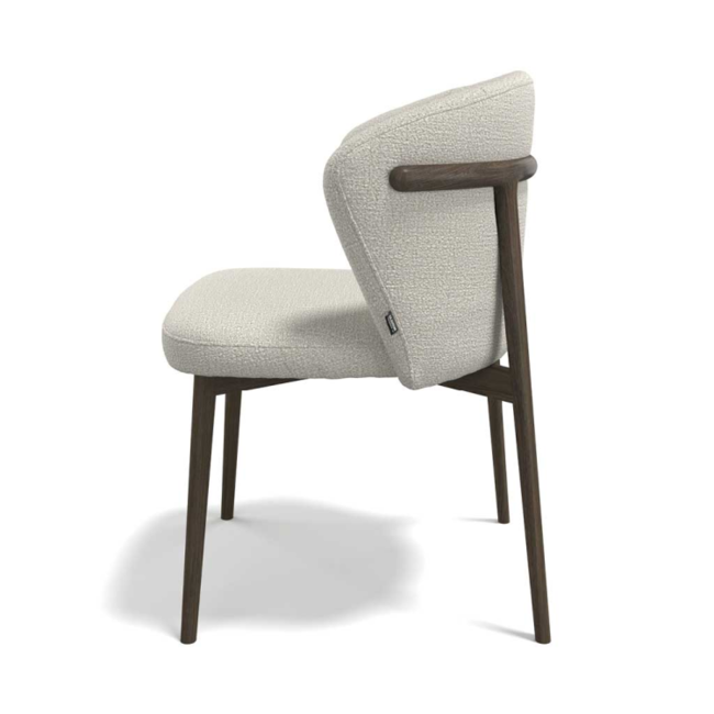 Eetkamerstoel Hera - Oasis Naturel - Houten Frame