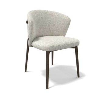 Eetkamerstoel Hera - Ascot Pearl - Houten Frame