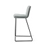 Jesper Home Ikata Blue Breezy Barkruk  - Slide Black (H)