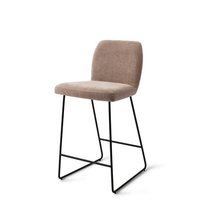 Jesper Home Ikata Barkruk - Mocha Mist - Slide Black (L)