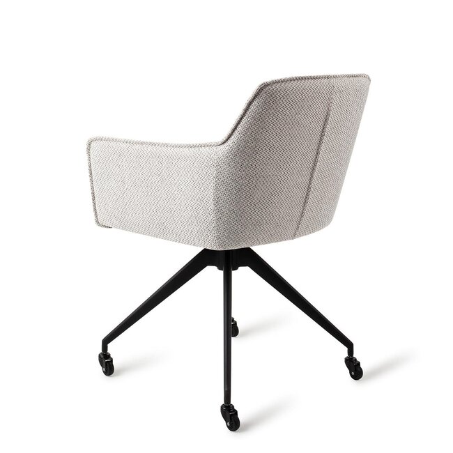 Jesper Home Hofu Checkers Charm Eetkamerstoel - Glide Black