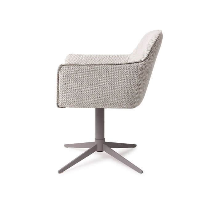 Jesper Home Hofu Checkers Charm Eetkamerstoel - Quad Grey