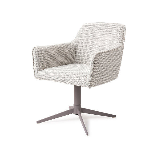 Jesper Home Hofu Checkers Charm Eetkamerstoel - Quad Grey